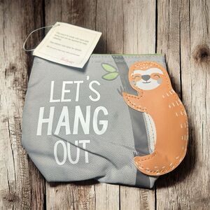 Thirty One  Cool‎ Zip Snacker Sloth NWT